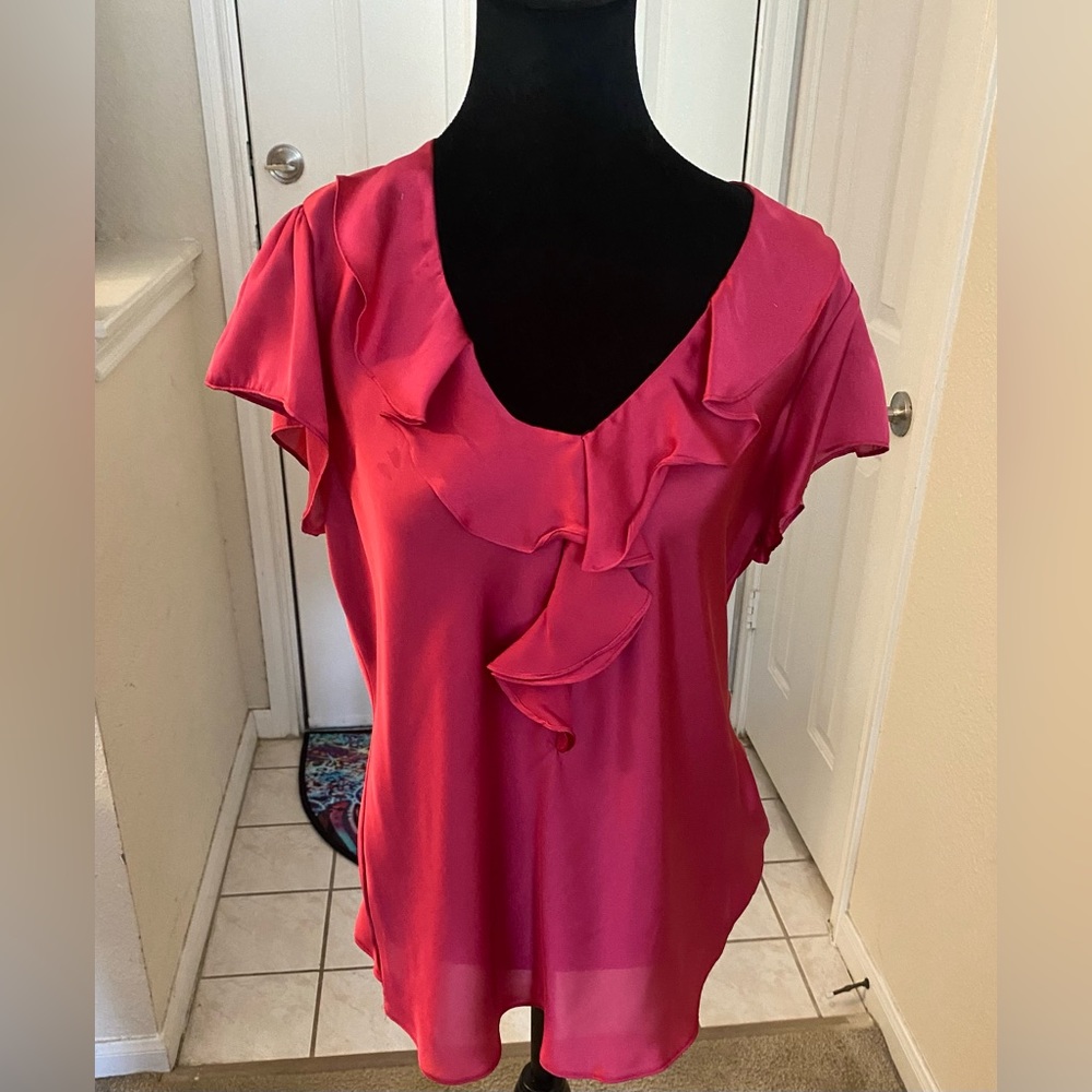Pink woman’s top